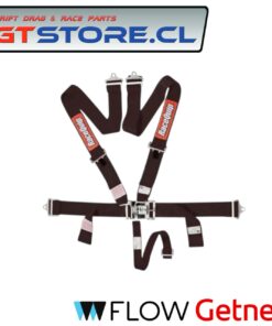 Cinturon Racequip 5 Puntas NEGRO Certificacion SFI