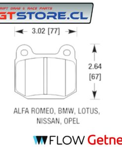 Pastillas de Freno Traseras HAWK HPS 5.0 BREMBO