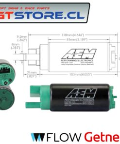 Bomba de Bencina AEM 340LPH E85