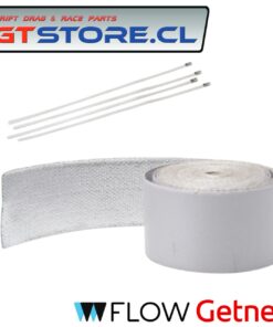 Cinta Anti Temperatura Aluminio Reflectante Auto Adhesiva