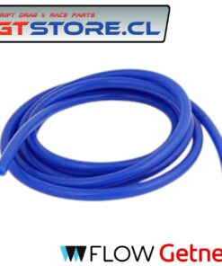 Silicona 4mm manguera vacio Azul