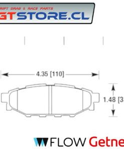 Pastillas de Freno Traseras  HAWK HPS 5.0 New WRX
