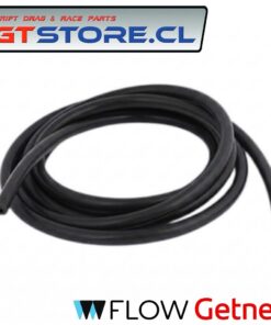 Silicona 4mm manguera vacio Negra