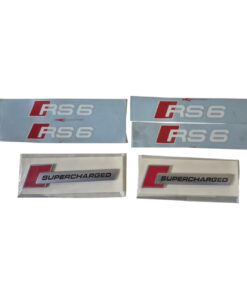 Emblemas Supercargado RS6